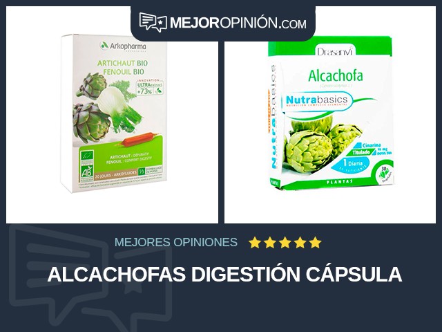 Alcachofas Digestión Cápsula