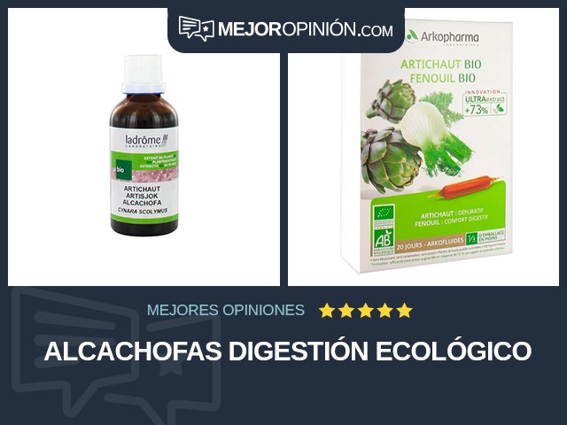 Alcachofas Digestión Ecológico