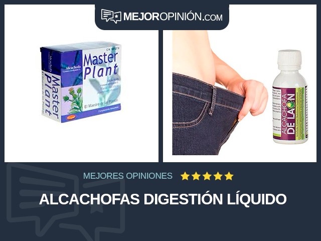 Alcachofas Digestión Líquido