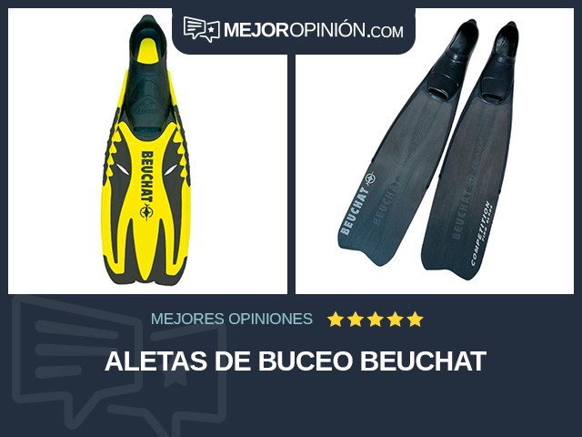 Aletas de buceo Beuchat