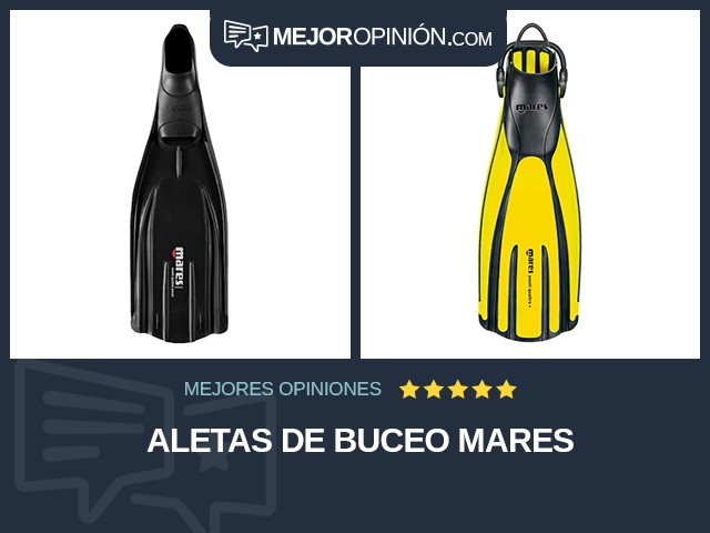 Aletas de buceo Mares