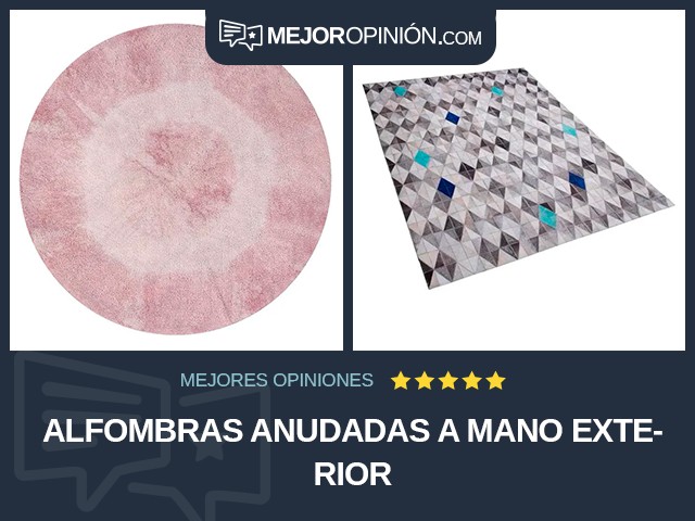 Alfombras Anudadas a mano Exterior