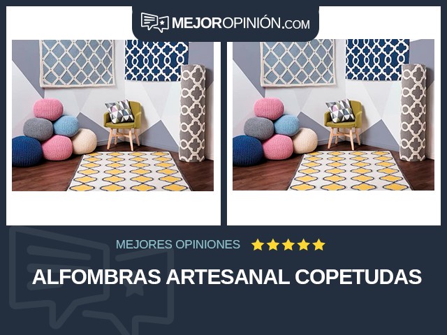 Alfombras Artesanal Copetudas