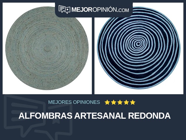 Alfombras Artesanal Redonda
