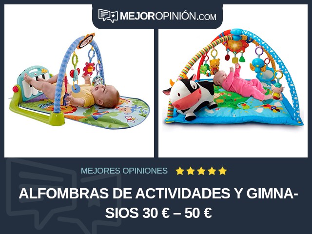 Alfombras de actividades y gimnasios 30 € – 50 €