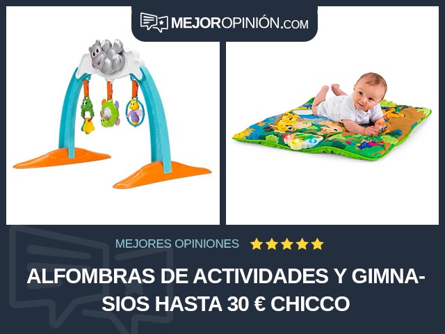 Alfombras de actividades y gimnasios Hasta 30 € Chicco