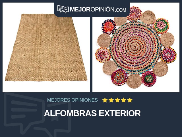 Alfombras Exterior