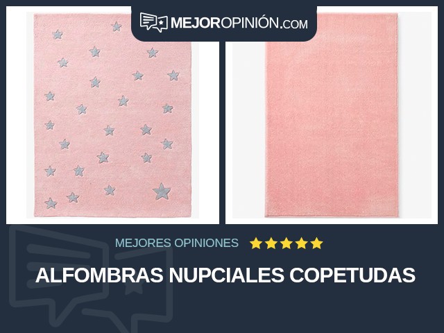 Alfombras nupciales Copetudas