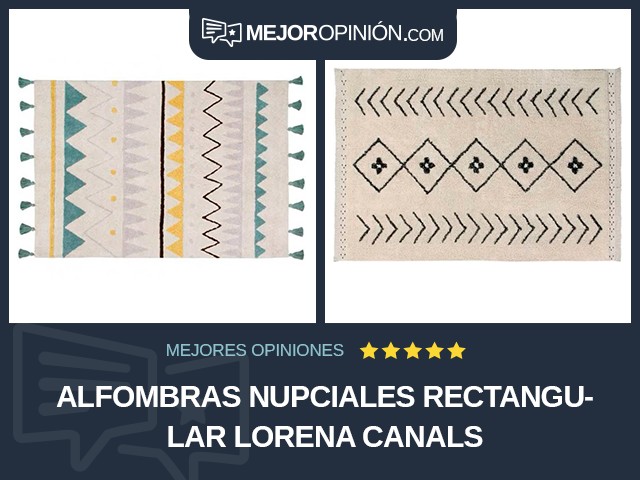 Alfombras nupciales Rectangular Lorena Canals