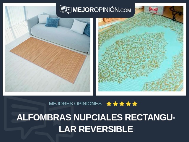 Alfombras nupciales Rectangular Reversible