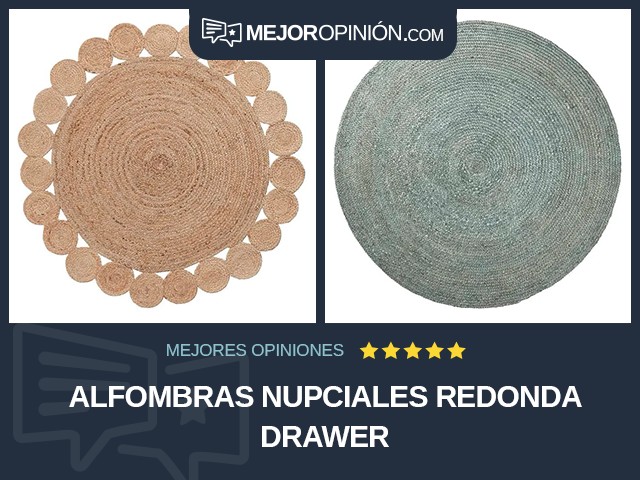 Alfombras nupciales Redonda Drawer