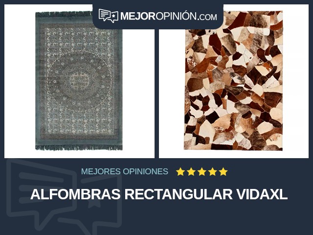 Alfombras Rectangular vidaXL