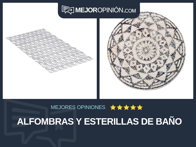 Alfombras y esterillas de baño