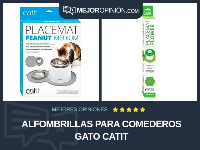 Alfombrillas para comederos Gato Catit