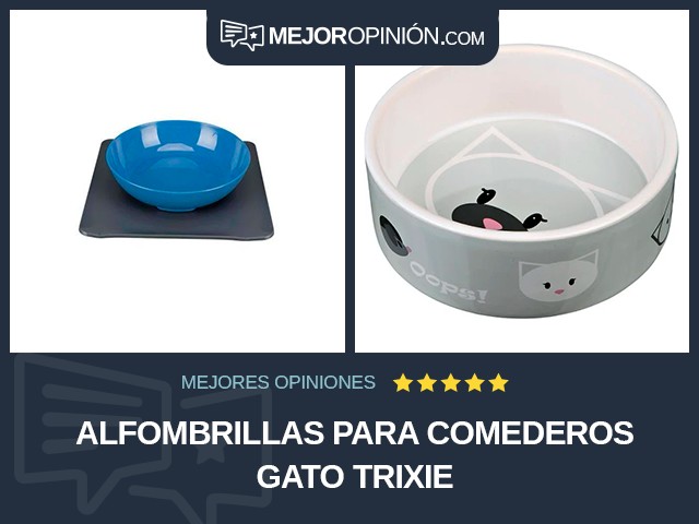 Alfombrillas para comederos Gato TRIXIE