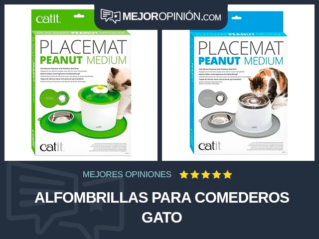 Alfombrillas para comederos Gato