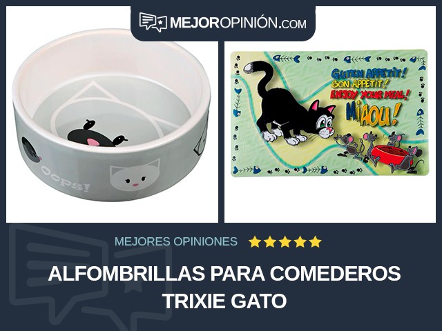 Alfombrillas para comederos TRIXIE Gato