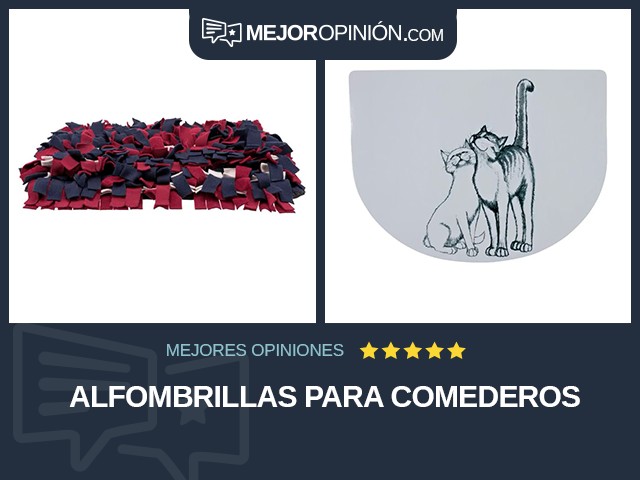 Alfombrillas para comederos