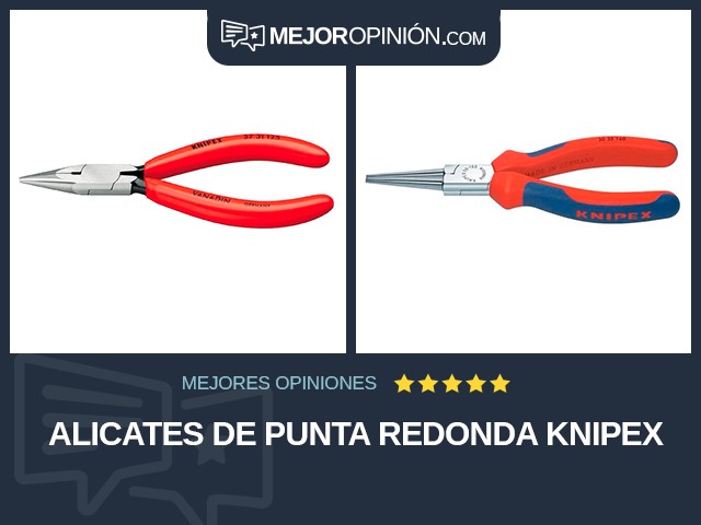 Alicates De punta redonda Knipex