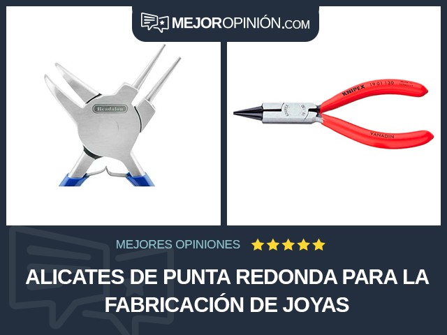 Alicates De punta redonda Para la fabricación de joyas