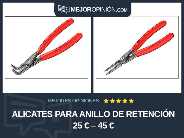 Alicates Para anillo de retención 25 € – 45 €