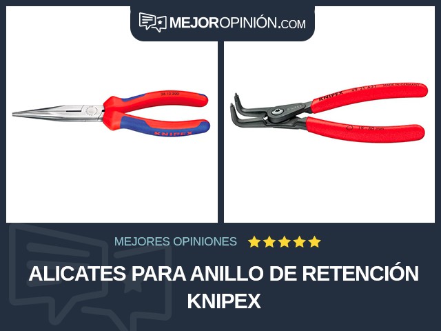 Alicates Para anillo de retención Knipex