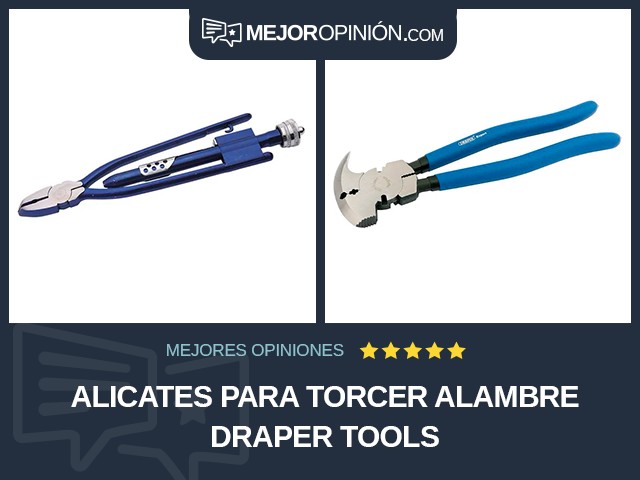 Alicates Para torcer alambre Draper Tools