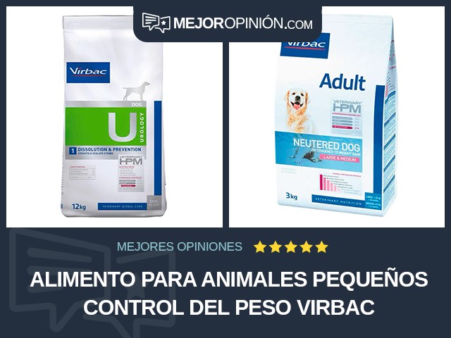 Alimento para animales pequeños Control del peso Virbac