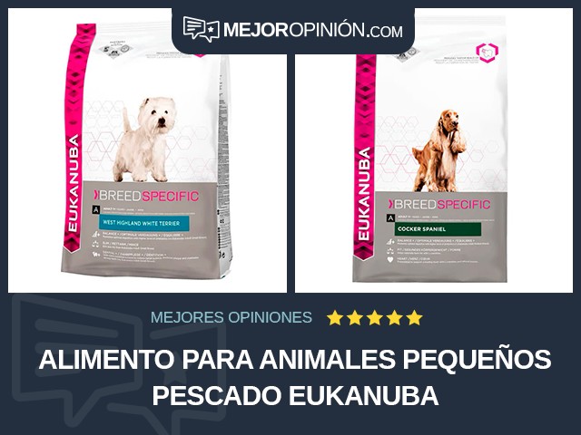 Alimento para animales pequeños Pescado Eukanuba