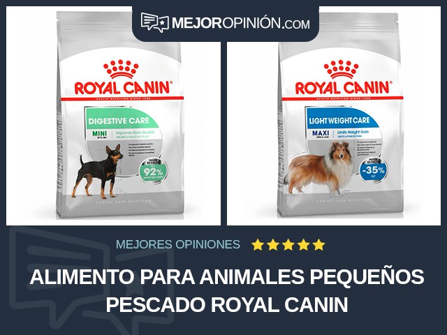 Alimento para animales pequeños Pescado Royal Canin