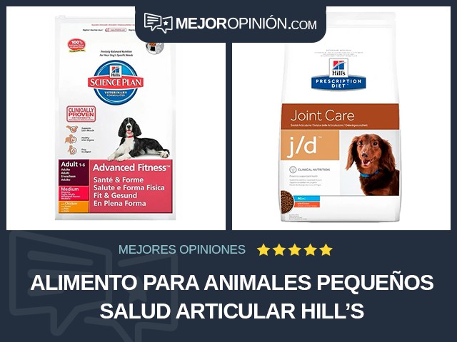 Alimento para animales pequeños Salud articular Hill's