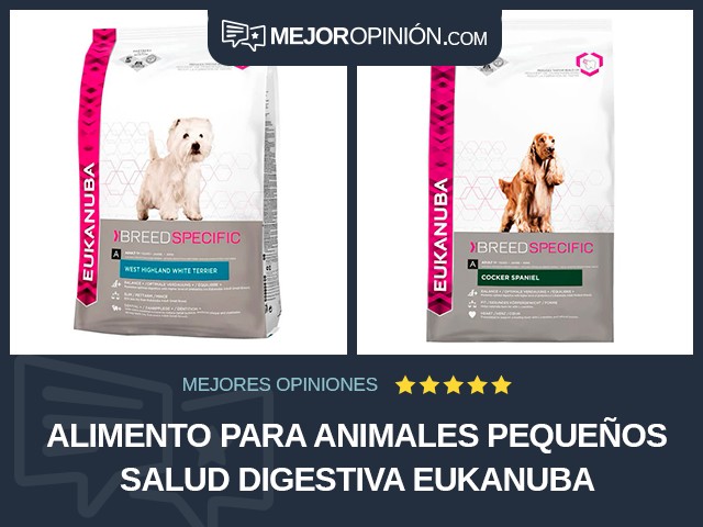 Alimento para animales pequeños Salud digestiva Eukanuba