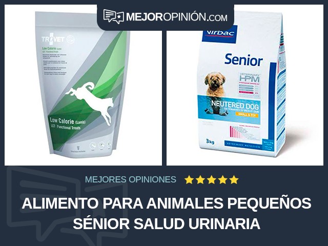 Alimento para animales pequeños Sénior Salud urinaria