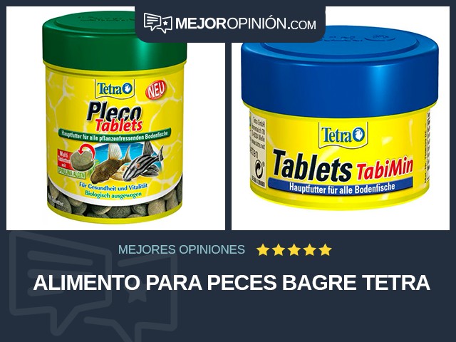 Alimento para peces Bagre Tetra