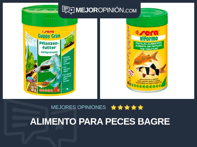 Alimento para peces Bagre