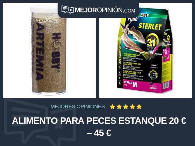 Alimento para peces Estanque 20 € – 45 €