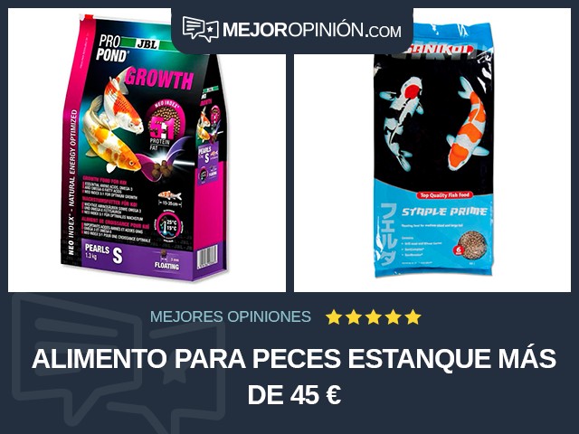 Alimento para peces Estanque Más de 45 €