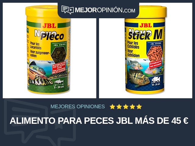 Alimento para peces JBL Más de 45 €