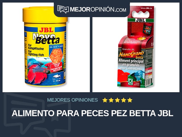 Alimento para peces Pez Betta JBL