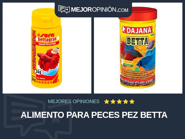 Alimento para peces Pez Betta