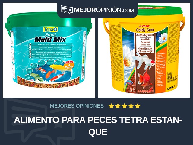 Alimento para peces Tetra Estanque