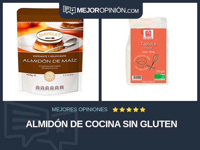 Almidón de cocina Sin gluten