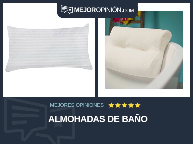 Almohadas de baño