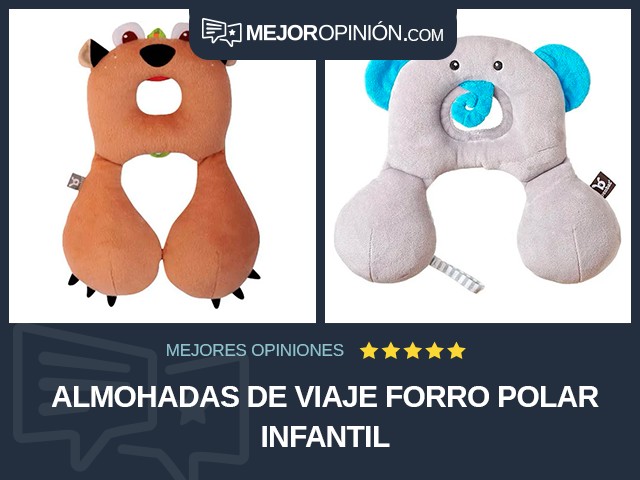 Almohadas de viaje Forro polar Infantil