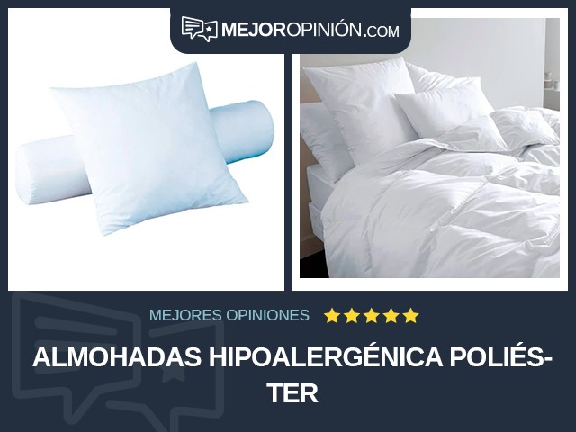 Almohadas Hipoalergénica Poliéster