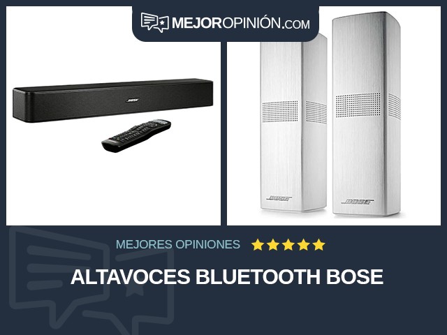 Altavoces Bluetooth Bose