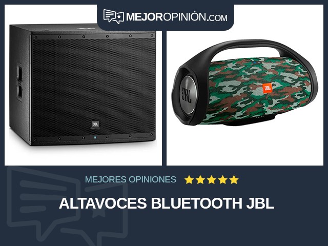 Altavoces Bluetooth JBL