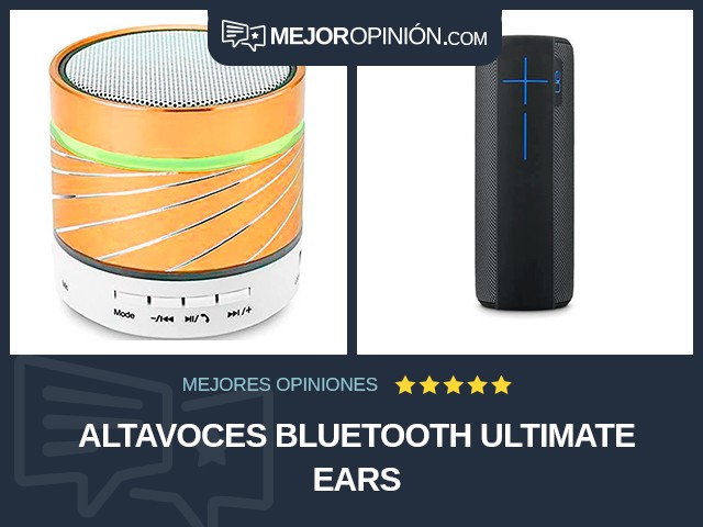 Altavoces Bluetooth Ultimate Ears