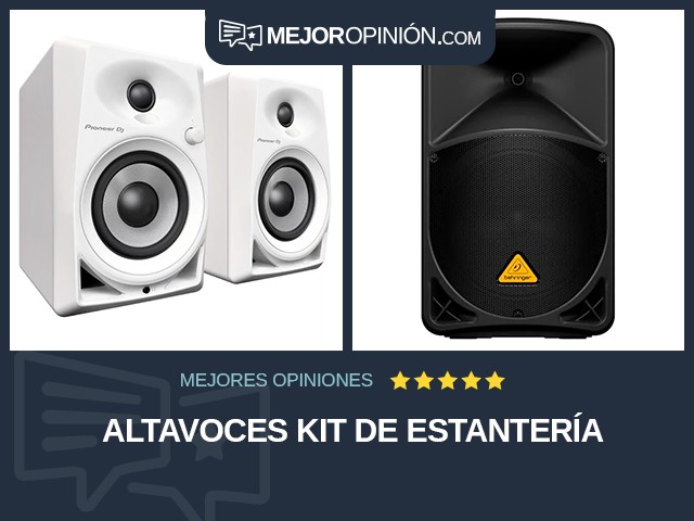 Altavoces Kit De estantería