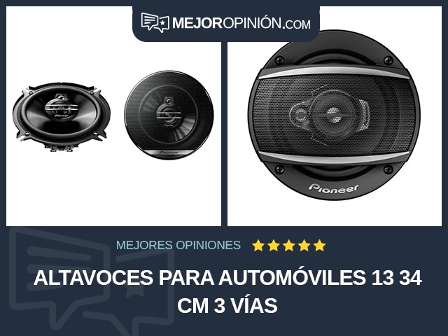 Altavoces para automóviles 13 34 cm 3 vías